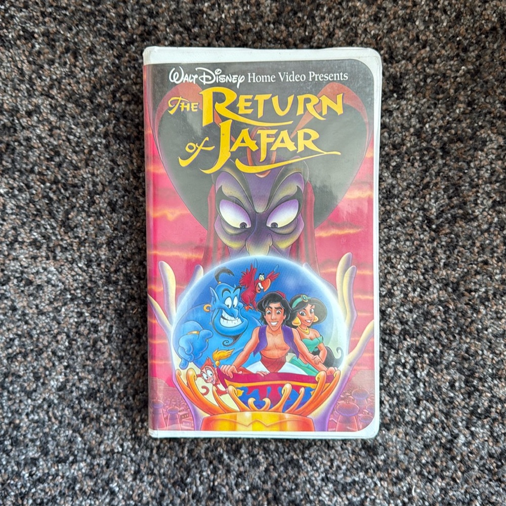 Walt Disney The Return of Jafar, VHS movie.